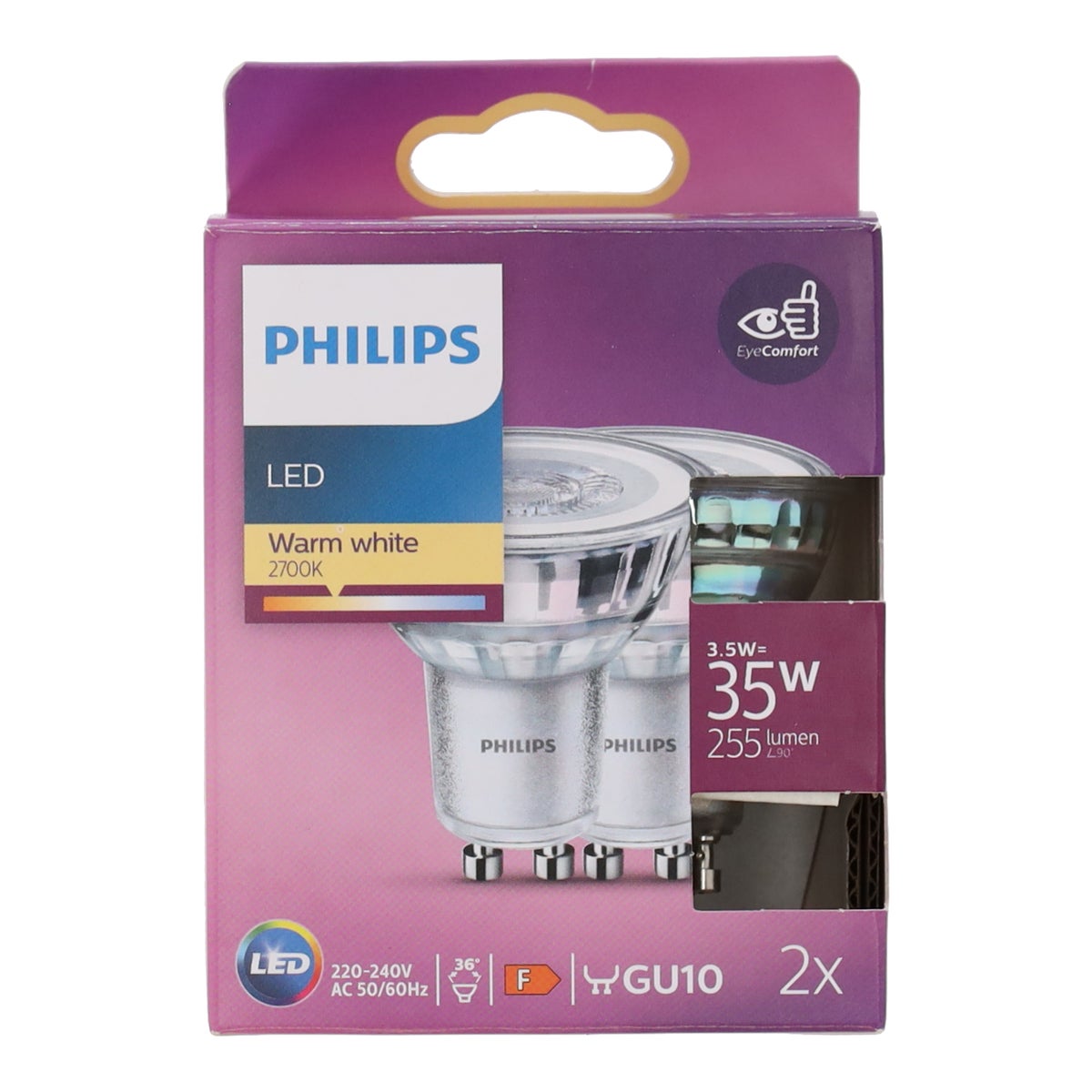 Lamp LED 35W GU10 duo Philips Lamp LED 35W GU10 duo Philips