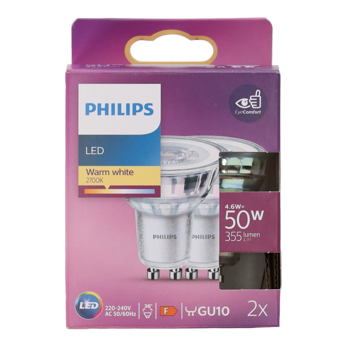 Lamp LED 50W GU10 duo Philips Lamp LED 50W GU10 duo Philips