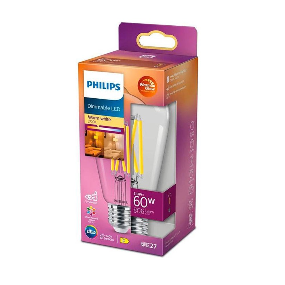 Lamp LED Edison dimbaar 60W E27 Lamp LED Edison dimbaar 60W E27