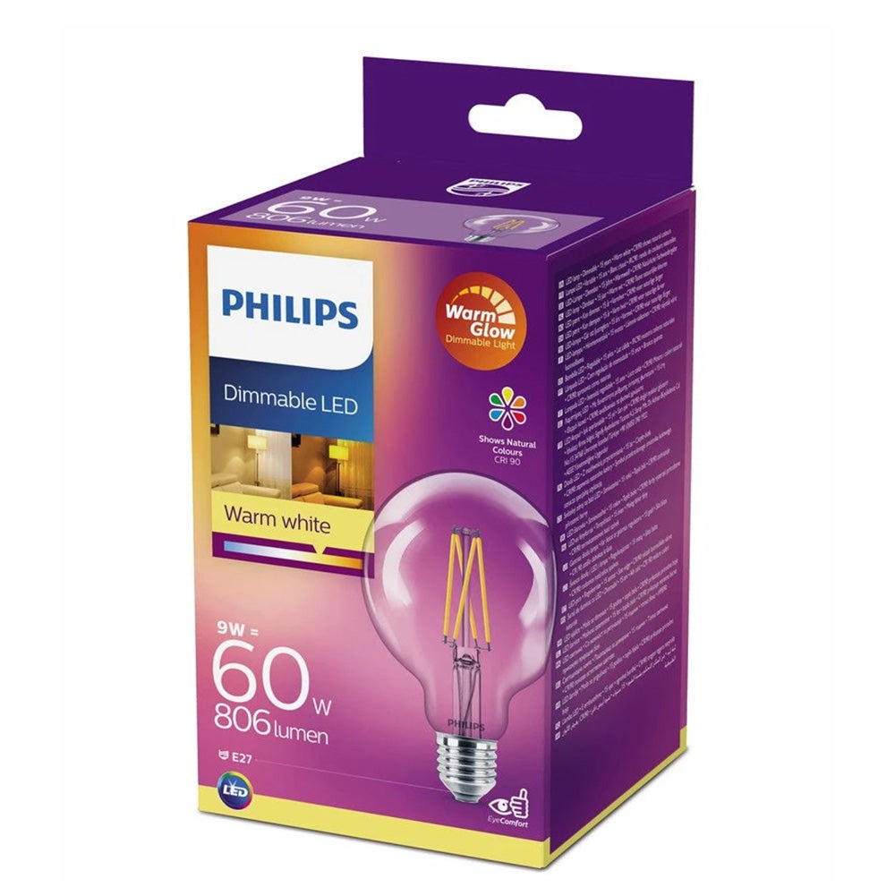 Lamp LED globe dimbaar 60W E27 Lamp LED globe dimbaar 60W E27