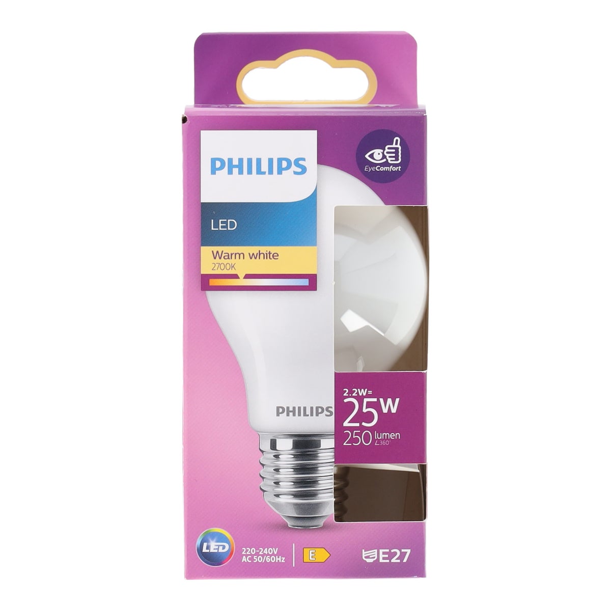 Lamp LED peer mat 25W E27 Philips Lamp LED peer mat 25W E27 Philips