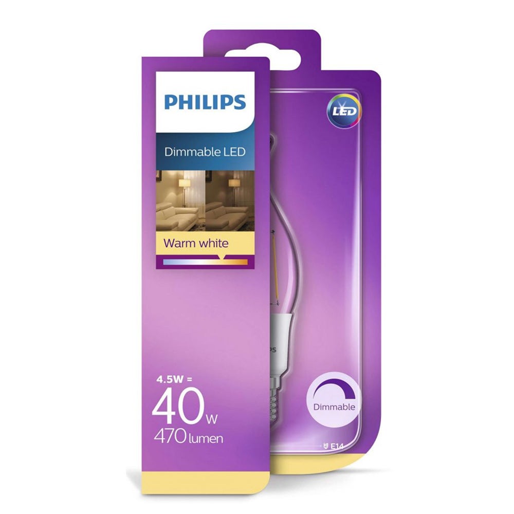 Lamp LED kaars deco dimbaar 40W E14 Lamp LED kaars deco dimbaar 40W E14
