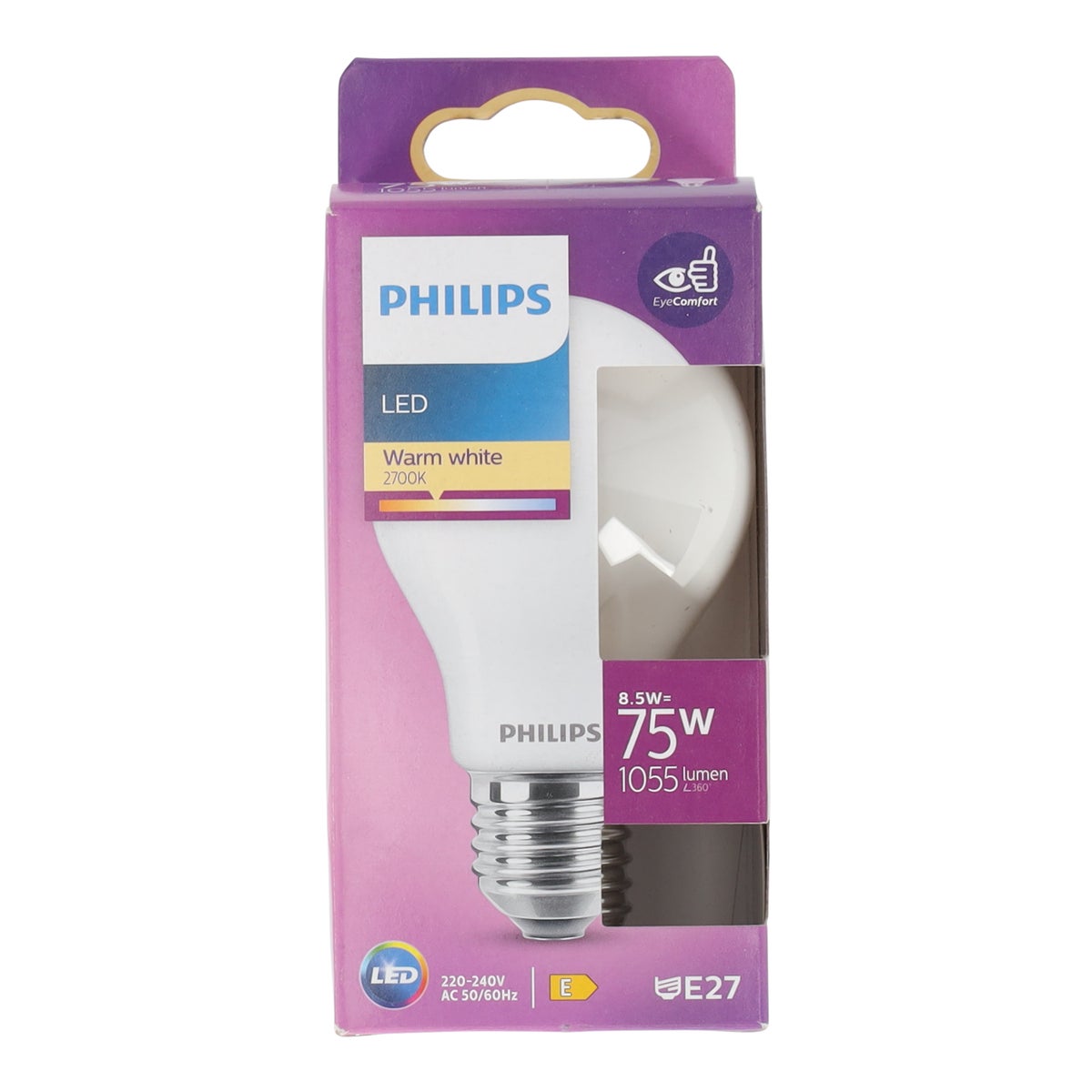 Lamp LED peer mat 75W E27 Philips Lamp LED peer mat 75W E27 Philips