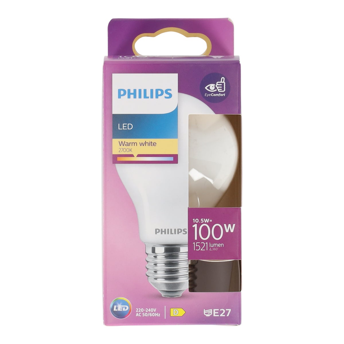 Lamp LED peer mat 100W E27 Philips Lamp LED peer mat 100W E27 Philips