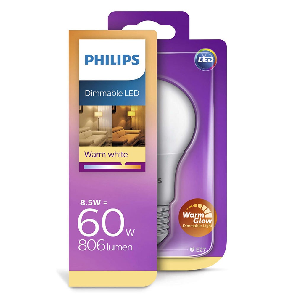 Lamp LED peer mat 60W E27 wg Lamp LED peer mat 60W E27 wg
