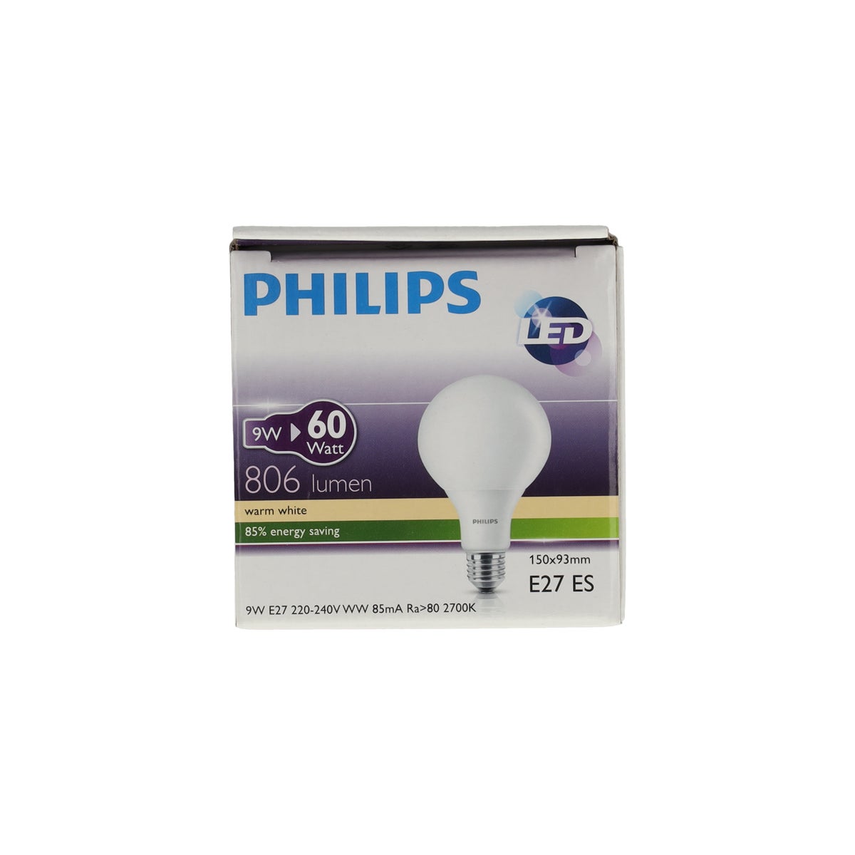 Lamp LED globe mat 60W E27 Philips Lamp LED globe mat 60W E27 Philips