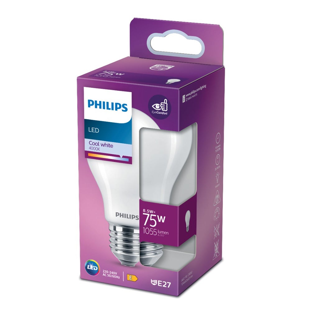 Lamp LED peer mat 75W E27 Lamp LED peer mat 75W E27