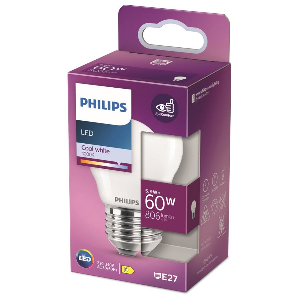 Lamp LED bol mat 60W E27 Lamp LED bol mat 60W E27