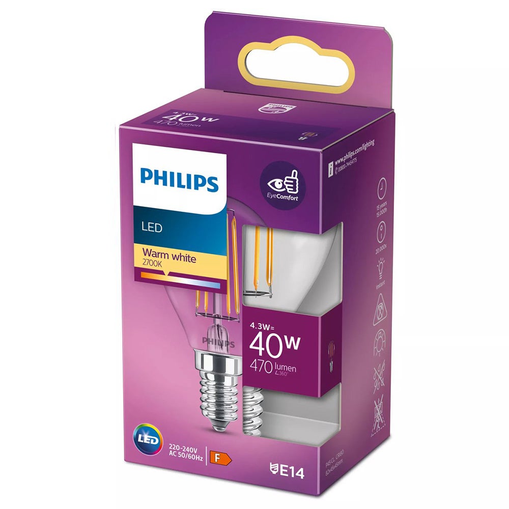 Lamp LED bol helder 40W E14 Lamp LED bol helder 40W E14