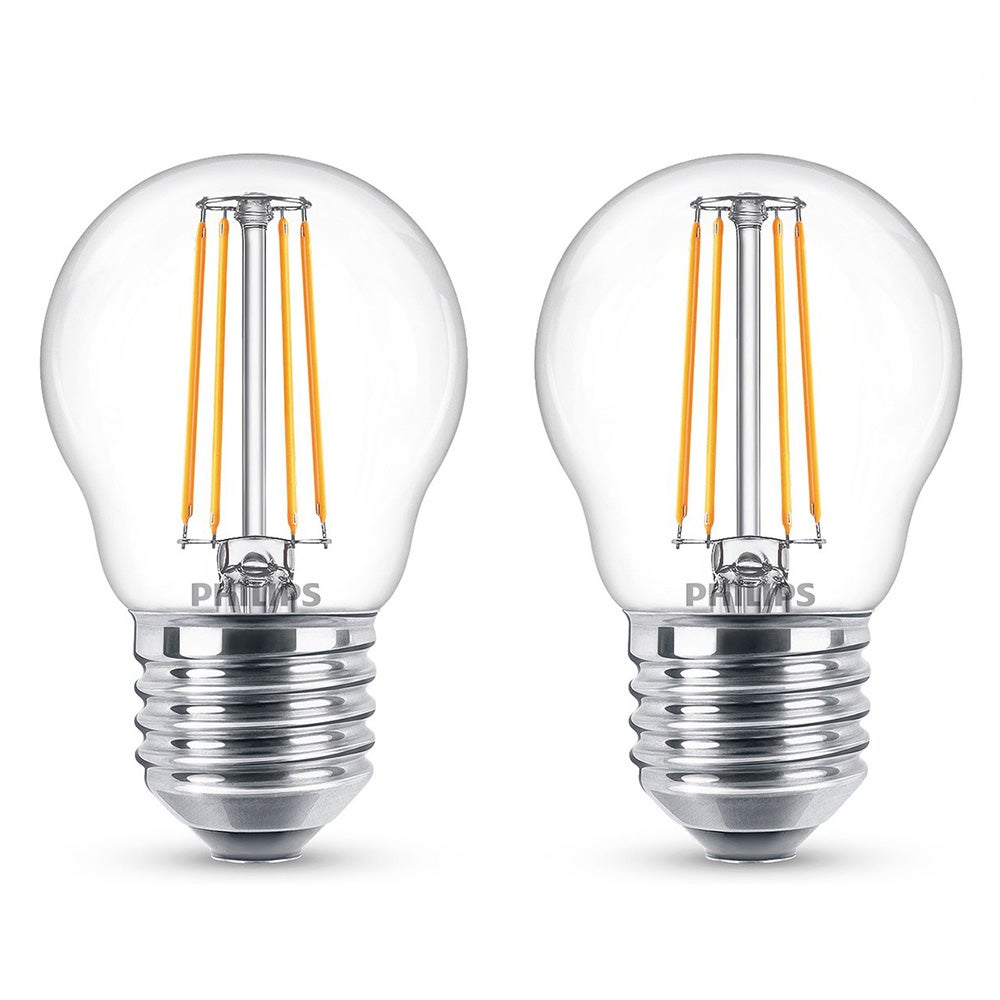 Lamp LED bol deco 40w E27 2 stuks Lamp LED bol deco 40w E27 2 stuks