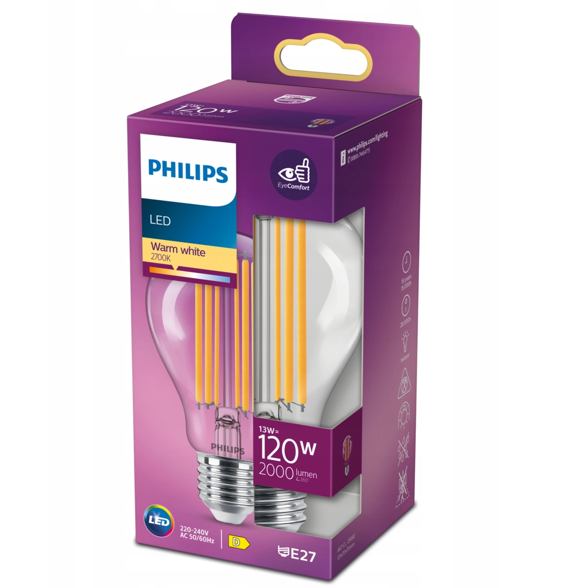 Lamp LED peer deco 120W E27 Lamp LED peer deco 120W E27