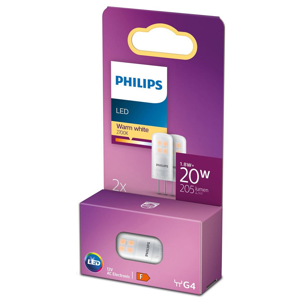 Lamp LED capsule 20W G4 12V 2 stuks Lamp LED capsule 20W G4 12V 2 stuks