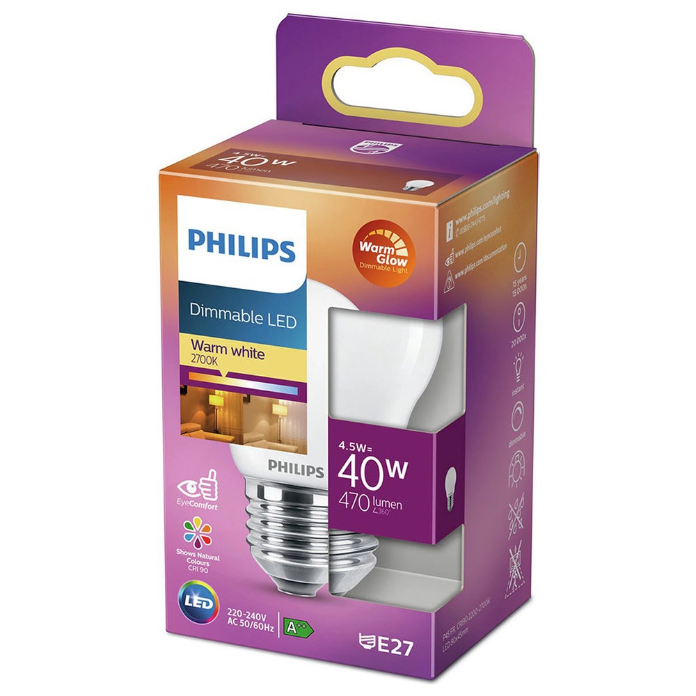 Lamp LED bol mat dimbaar40W E27 Lamp LED bol mat dimbaar40W E27