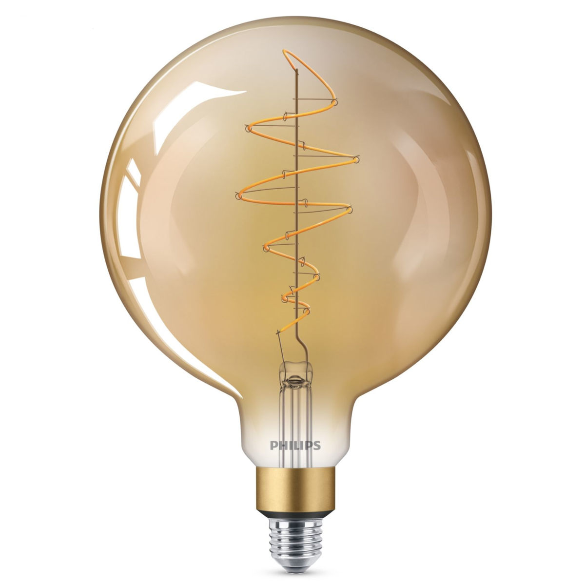 Lamp LED globe met spiraal dimbaar Vintage 40W E27 Lamp LED globe met spiraal dimbaar Vintage 40W E27