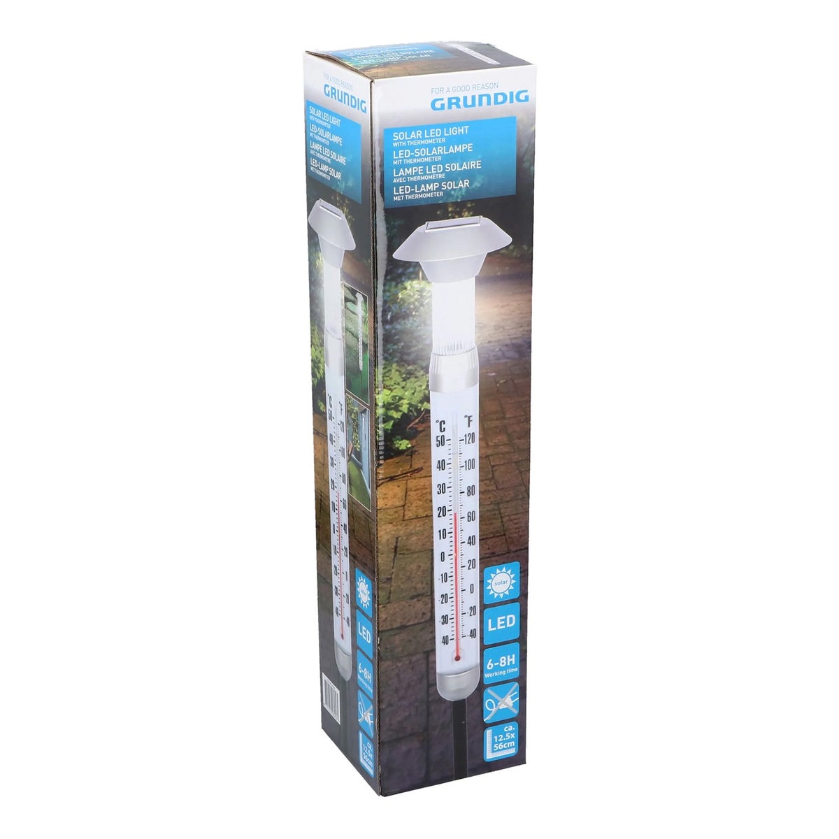 Thermometer met lamp solar Grundig Thermometer met lamp solar Grundig