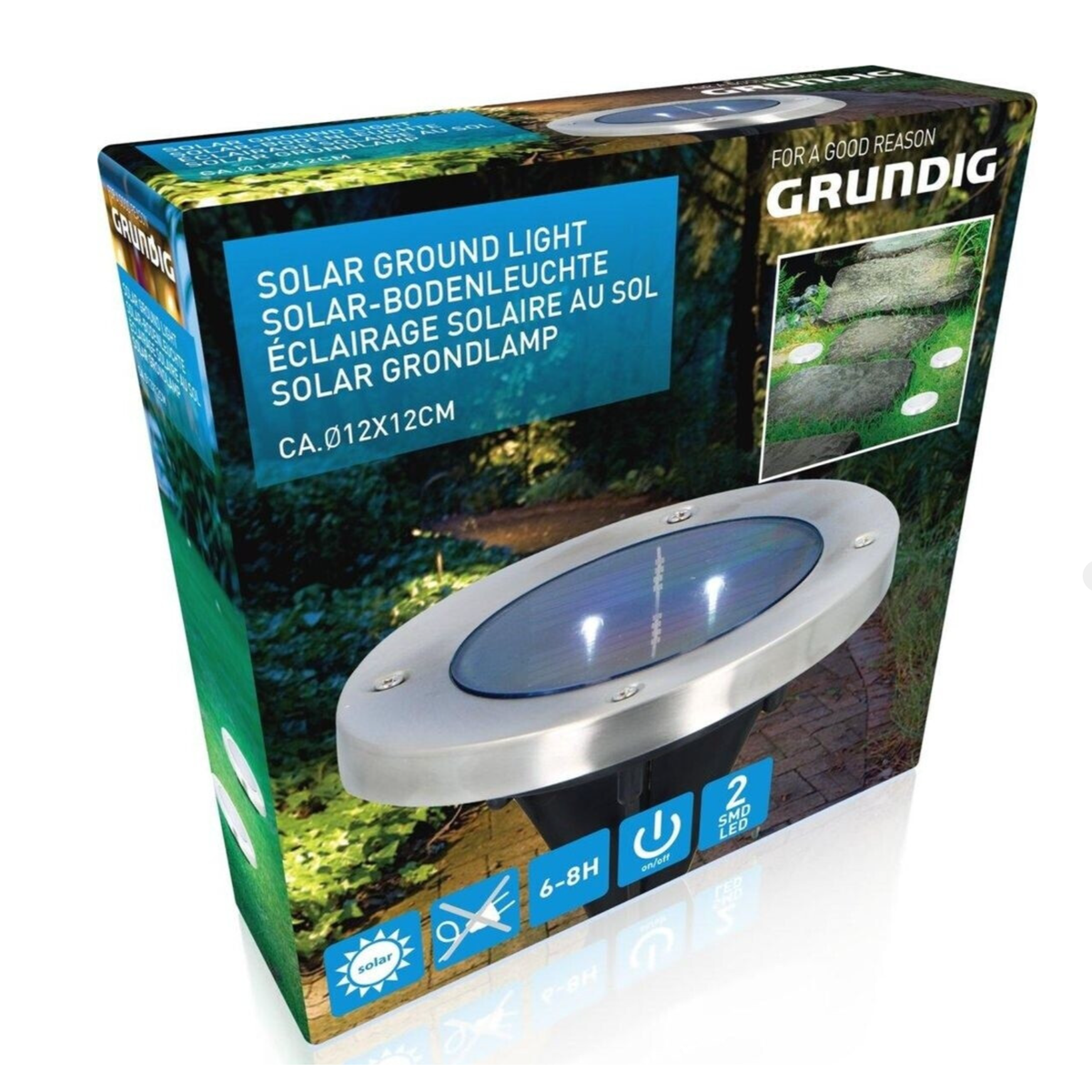 Solar grondlamp LED Grundig Solar grondlamp LED Grundig