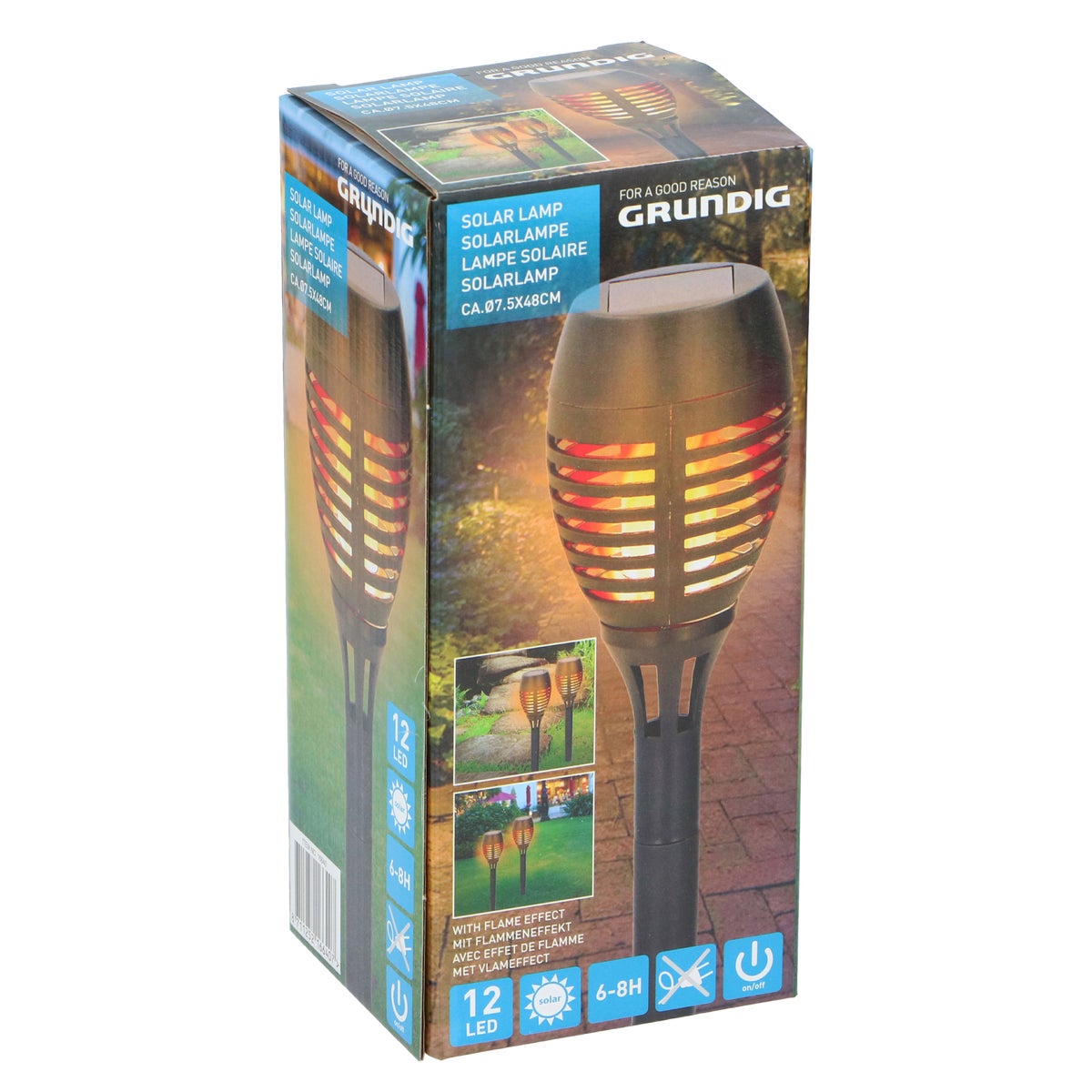 Lamp solar vlam 48cm Lamp solar vlam 48cm