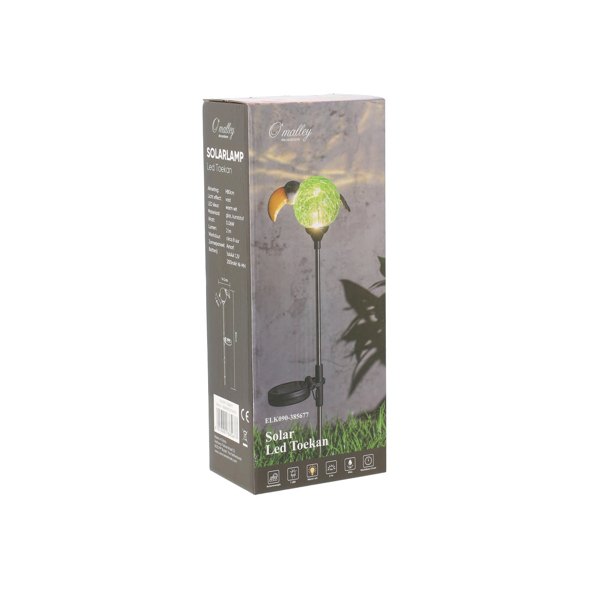 Toekan op stok solar LED-cw Toekan op stok solar LED-cw