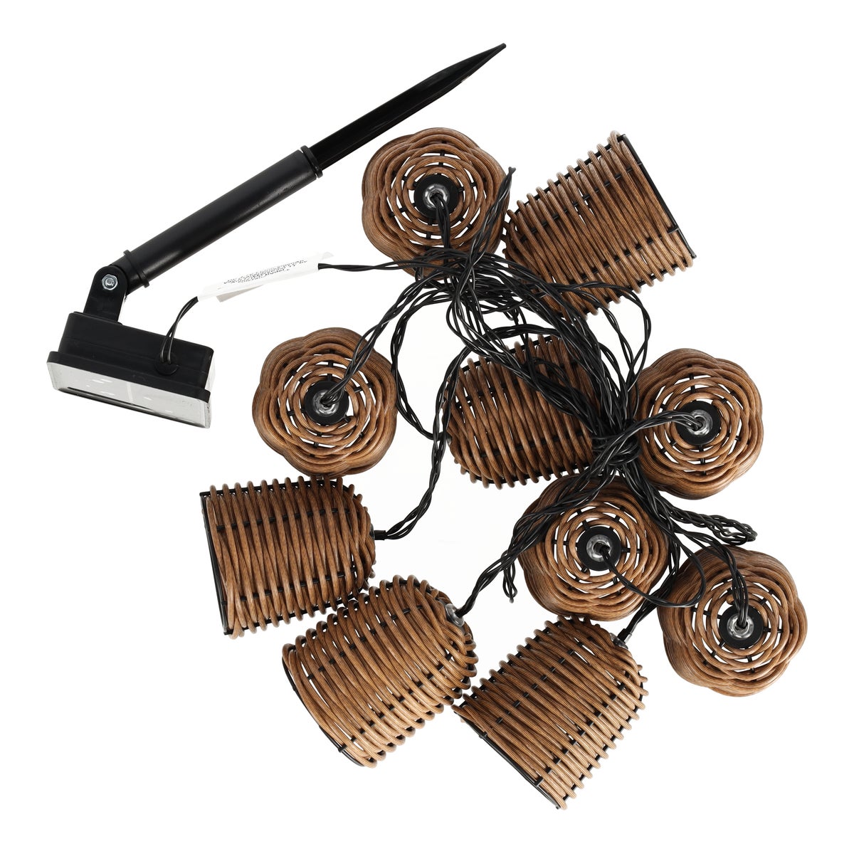 Partylight solar 10LED Warm Wit Partylight solar 10LED Warm Wit