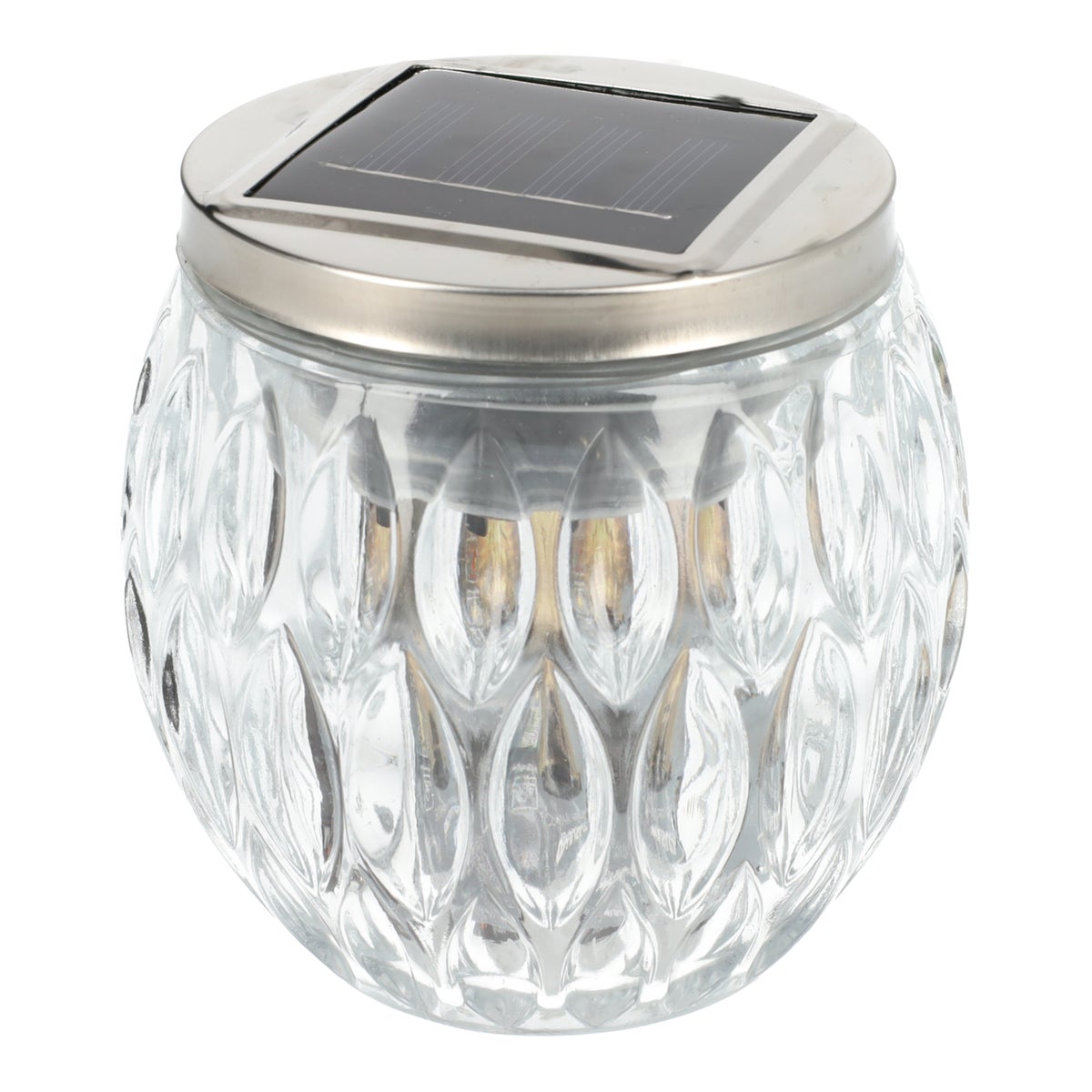 Lamp glas Rides warm-wit en multi solar Lamp glas Rides warm-wit en multi solar