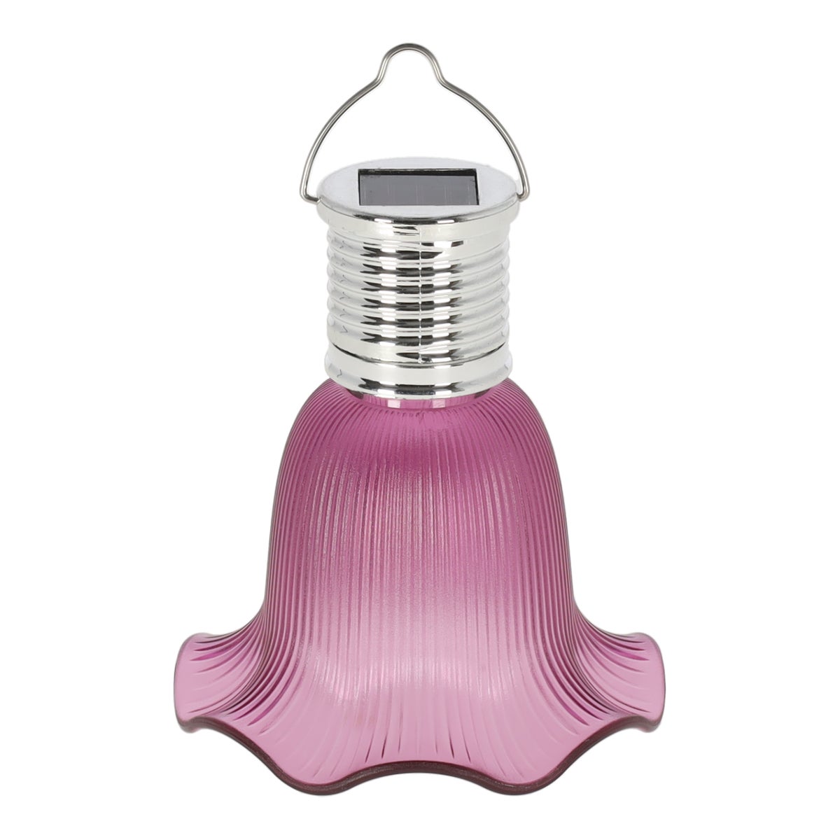 Lamp hang bloem roze WW solar Lamp hang bloem roze WW solar