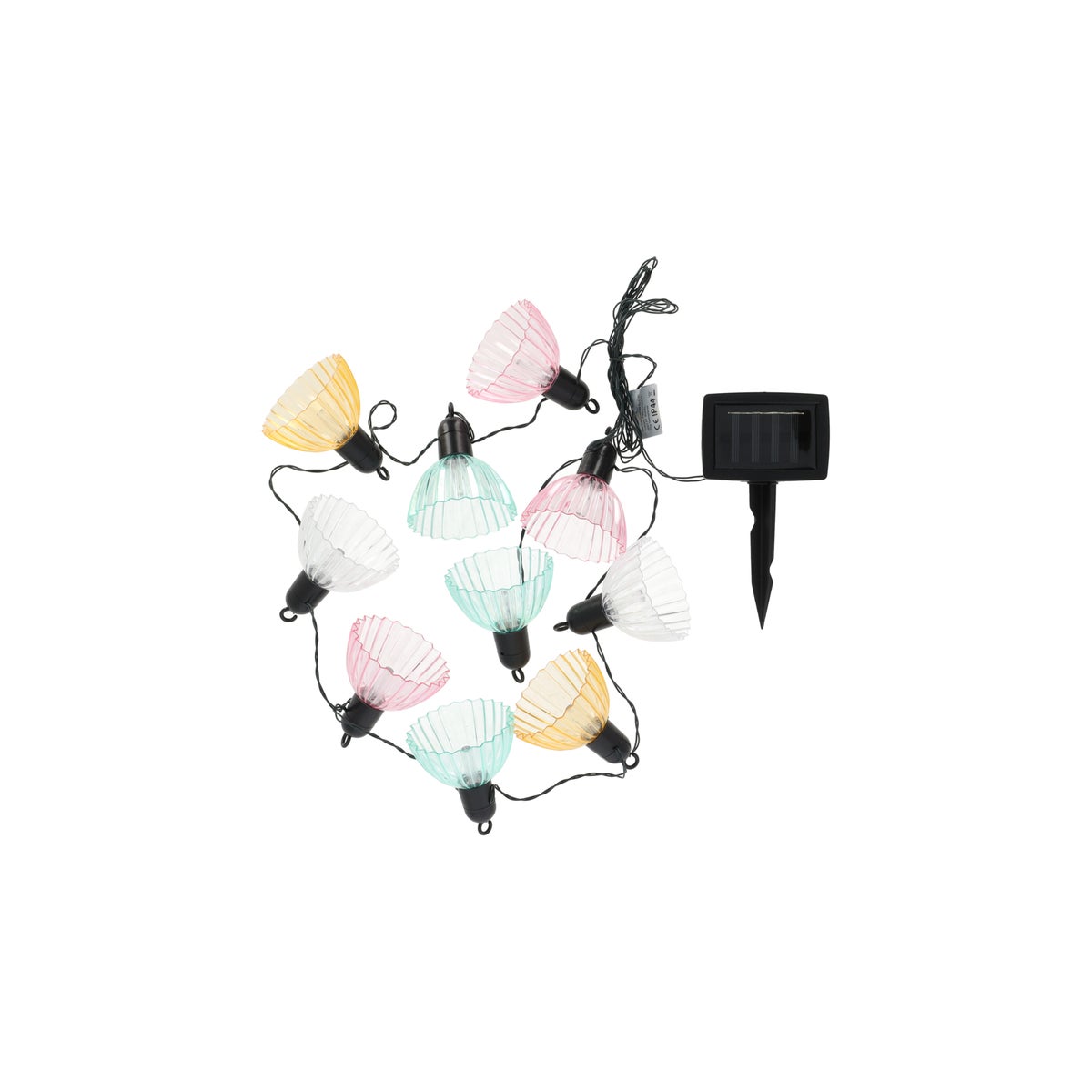 Partylight 10 LED bloem warmwit solar Partylight 10 LED bloem warmwit solar
