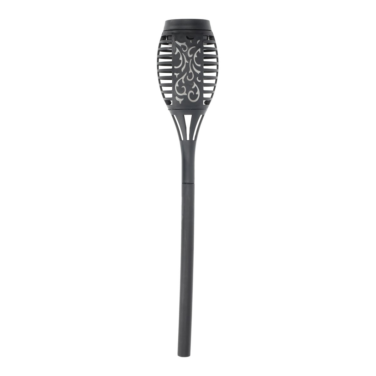 Lamp Cosdon zwart vlam solar Lamp Cosdon zwart vlam solar