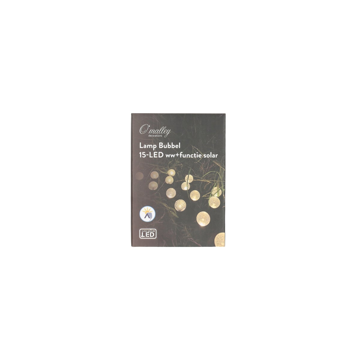 Lamp Bubbel 15LED-warmwit met functie Lamp Bubbel 15LED-warmwit met functie