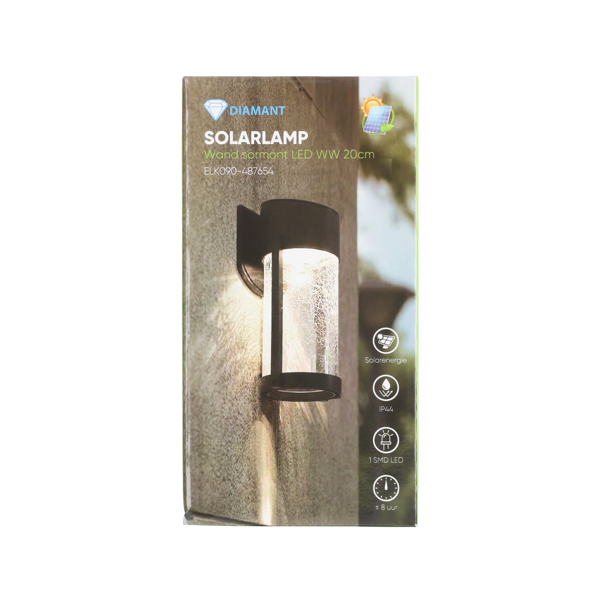 Wandlamp Sormont Led warmwit 20 cm solar Wandlamp Sormont Led warmwit 20 cm solar