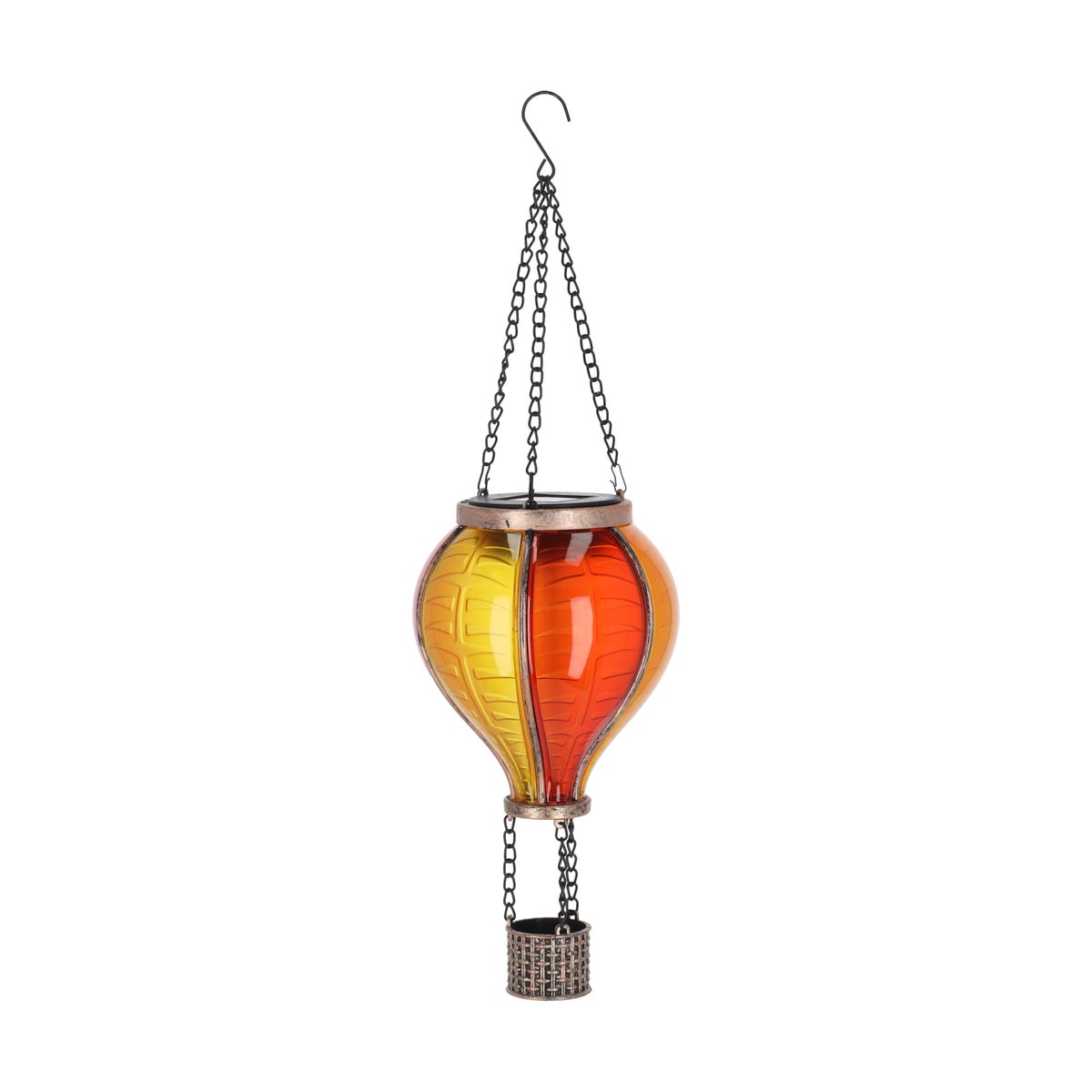 Ballon solar vlam 12 LED 36 cm Ballon solar vlam 12 LED 36 cm
