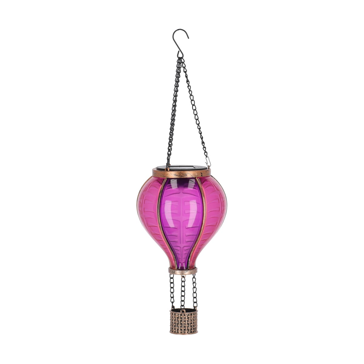 Ballon solar vlam 12 LED 36 cm Ballon solar vlam 12 LED 36 cm