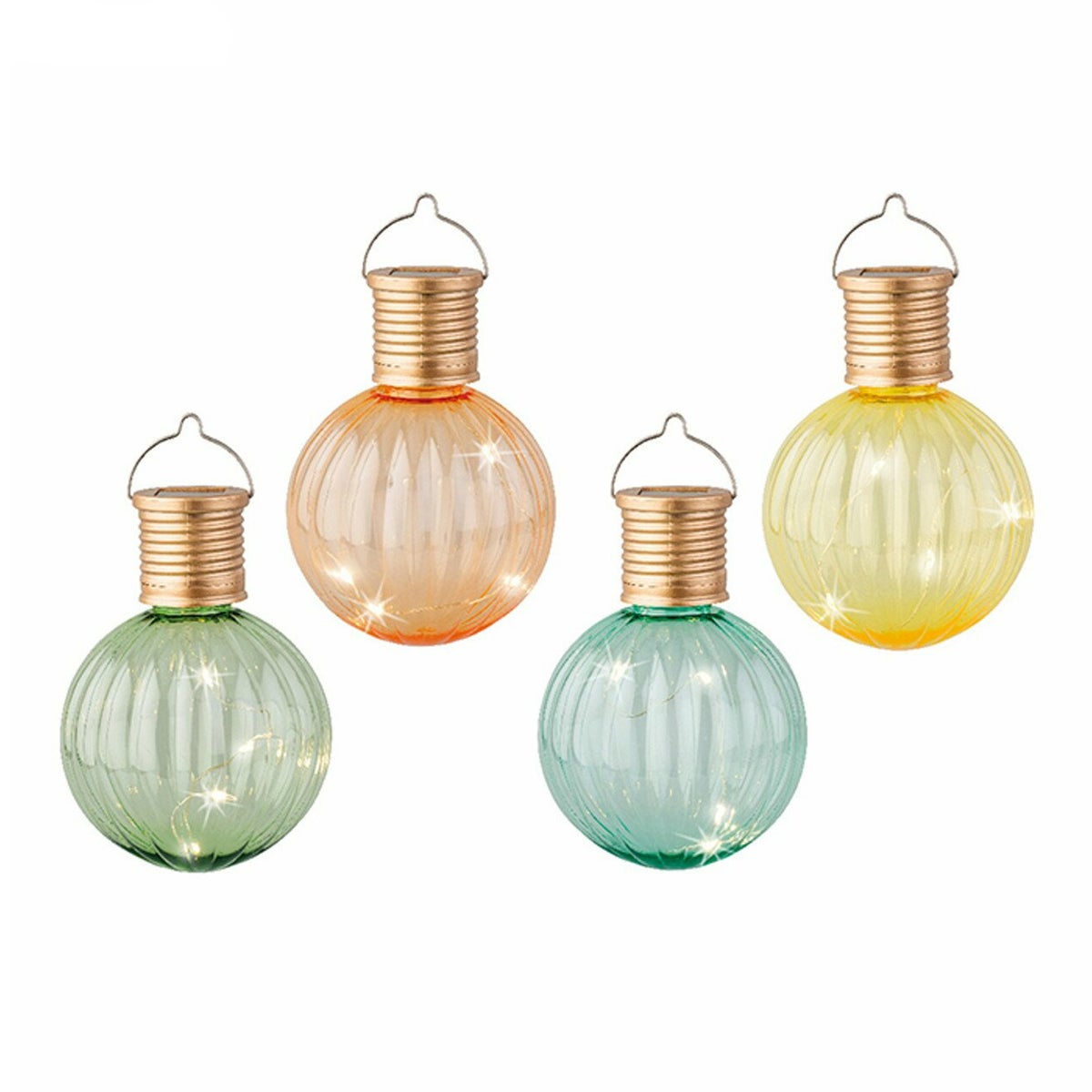 Hanger lamp solar 3 8 cm 4 assorti Hanger lamp solar 3 8 cm 4 assorti