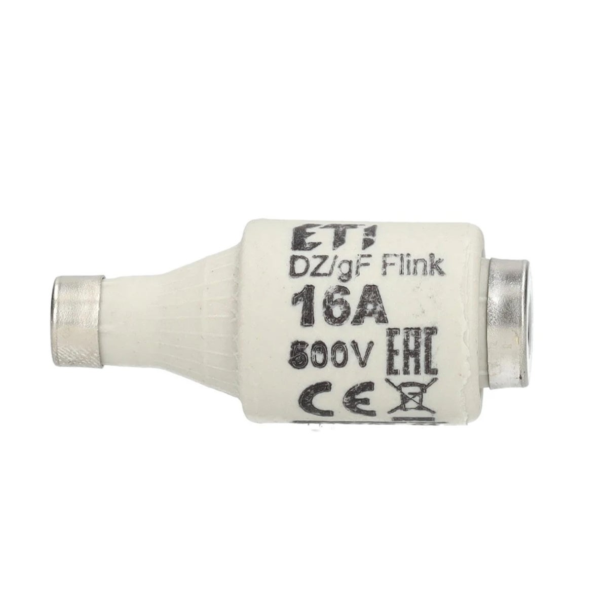 Zekering snel 16A grijs 5 stuks Zekering snel 16A grijs 5 stuks