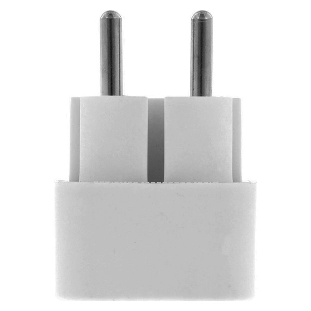 Stekker euro tweeweg 2.5A wit Stekker euro tweeweg 2.5A wit