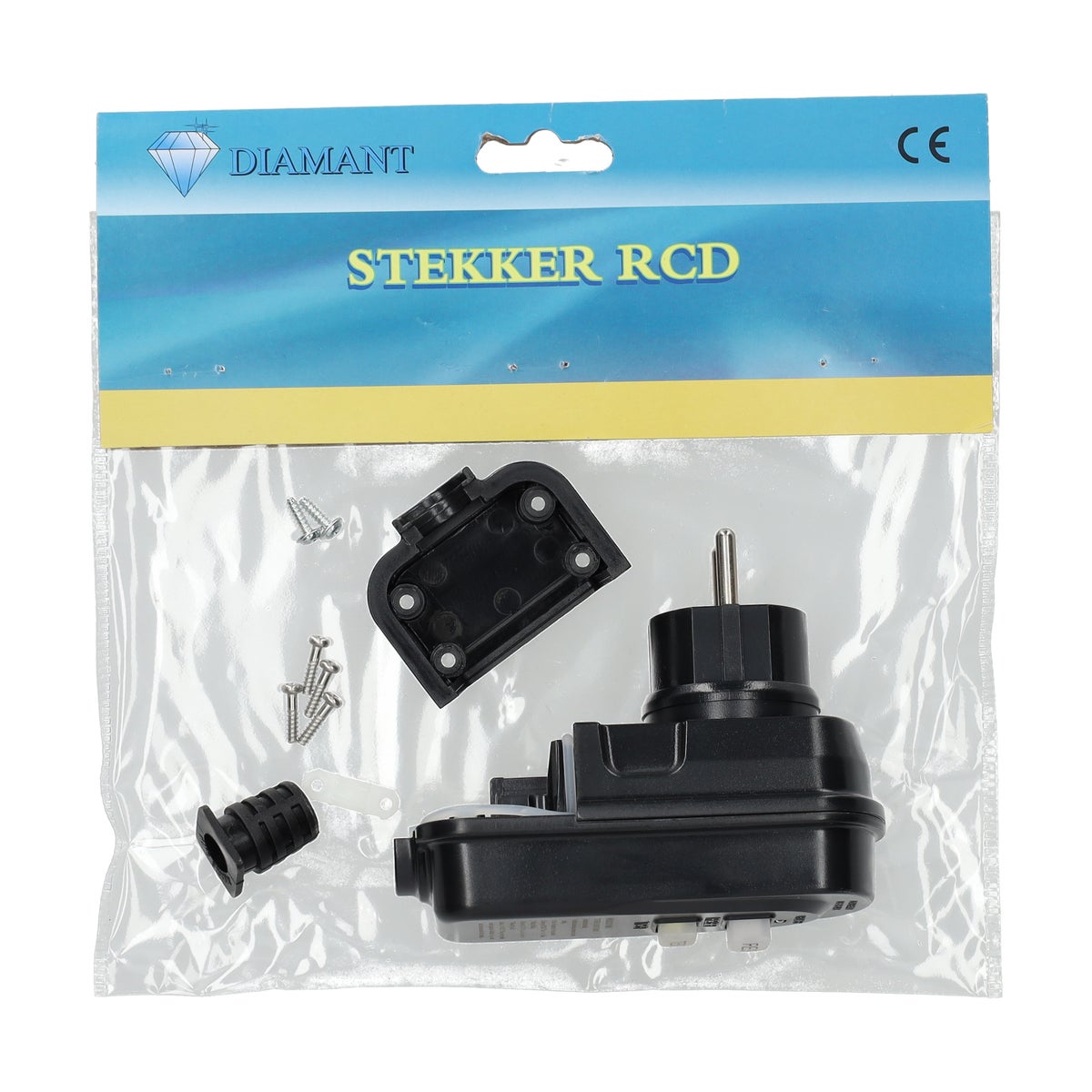 Stekker RCD montage V2 Diamant Stekker RCD montage V2 Diamant