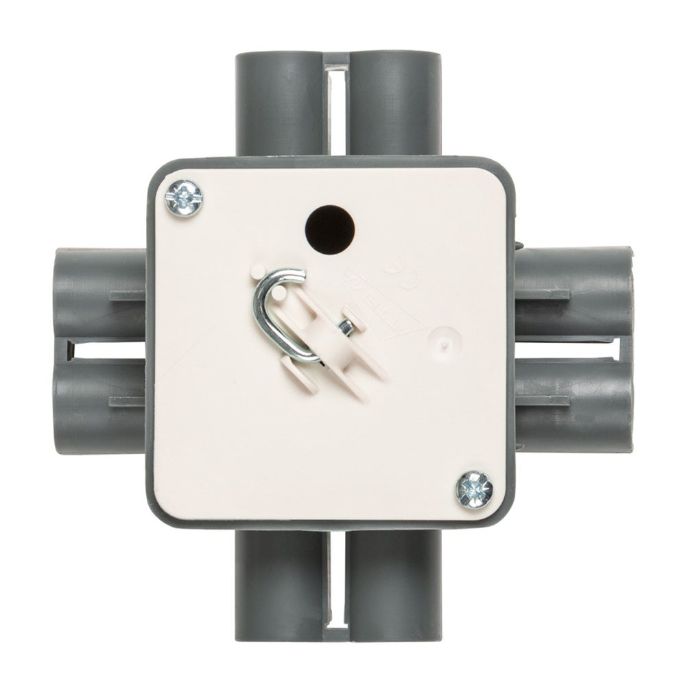 Centraaldoos 5/8 ongelijk met deksel Centraaldoos 5/8 ongelijk met deksel