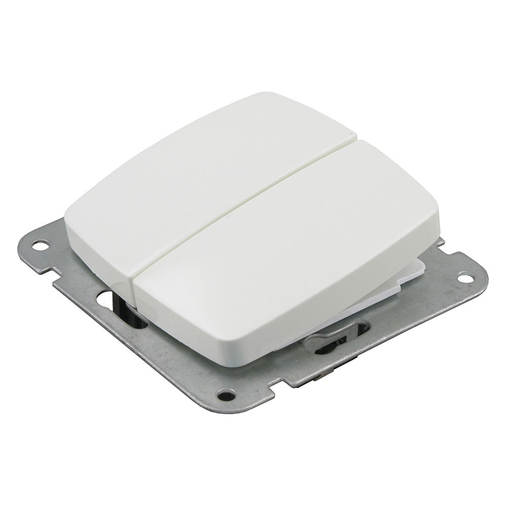 Serieschakelaar exa inbouw polar white Serieschakelaar exa inbouw polar white