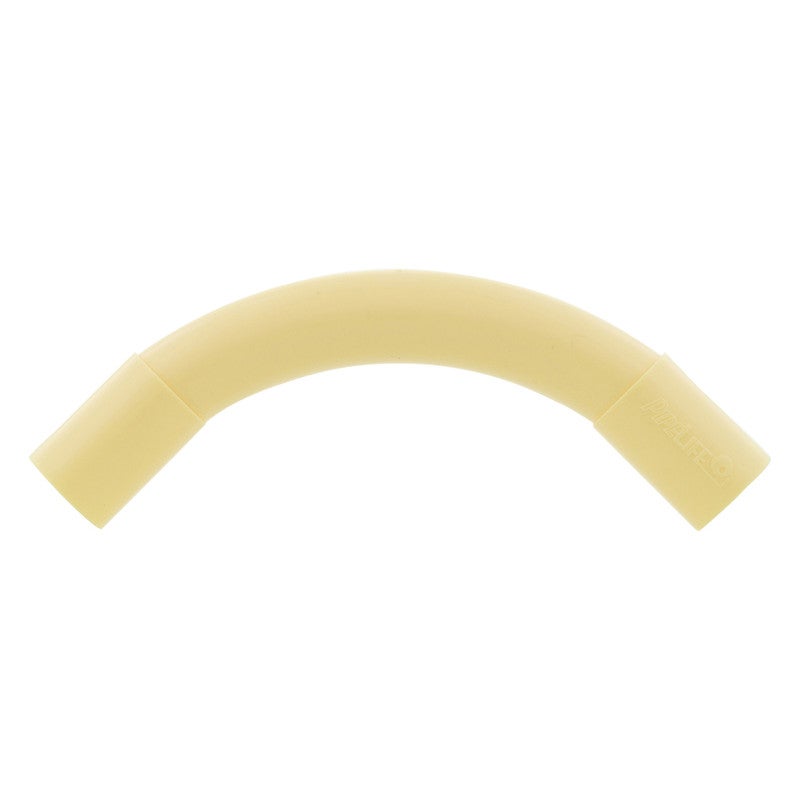 Bocht 3/4" PVC creme 3 stuks Bocht 3/4" PVC creme 3 stuks