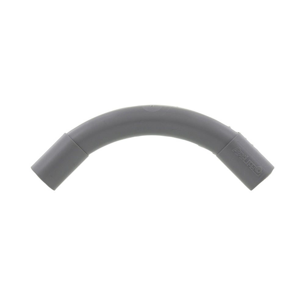Bocht 3/4" PVC grijs 3 stuks Bocht 3/4" PVC grijs 3 stuks