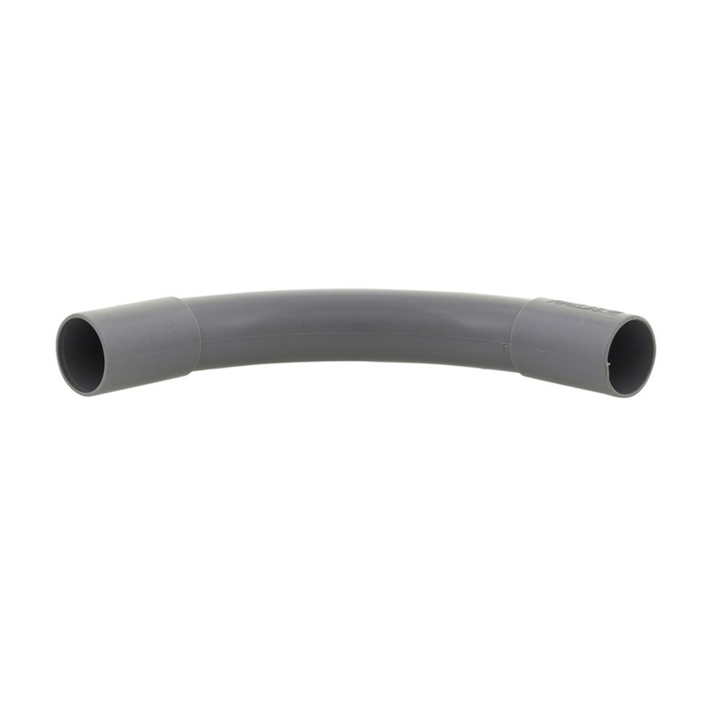 Bocht 3/4" PVC grijs 3 stuks Bocht 3/4" PVC grijs 3 stuks