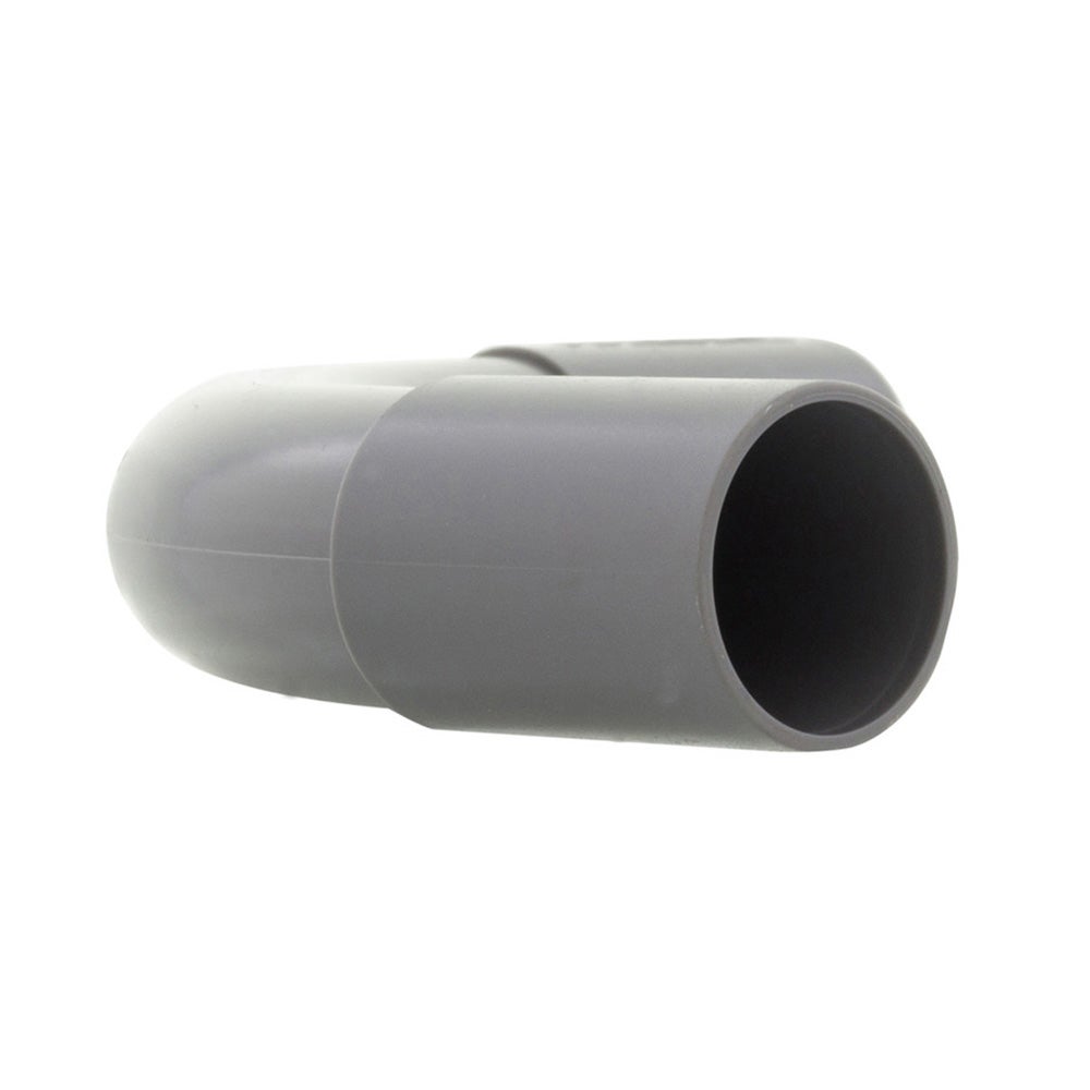 Bocht 3/4" PVC grijs 3 stuks Bocht 3/4" PVC grijs 3 stuks