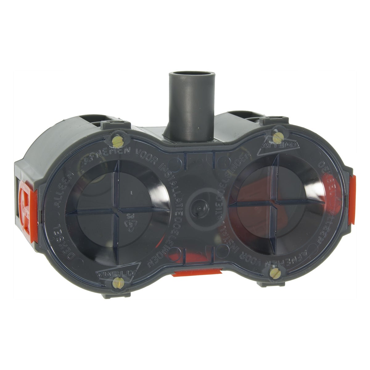 Inbouwdoos duo U50 Ø5/8" Inbouwdoos duo U50 Ø5/8"