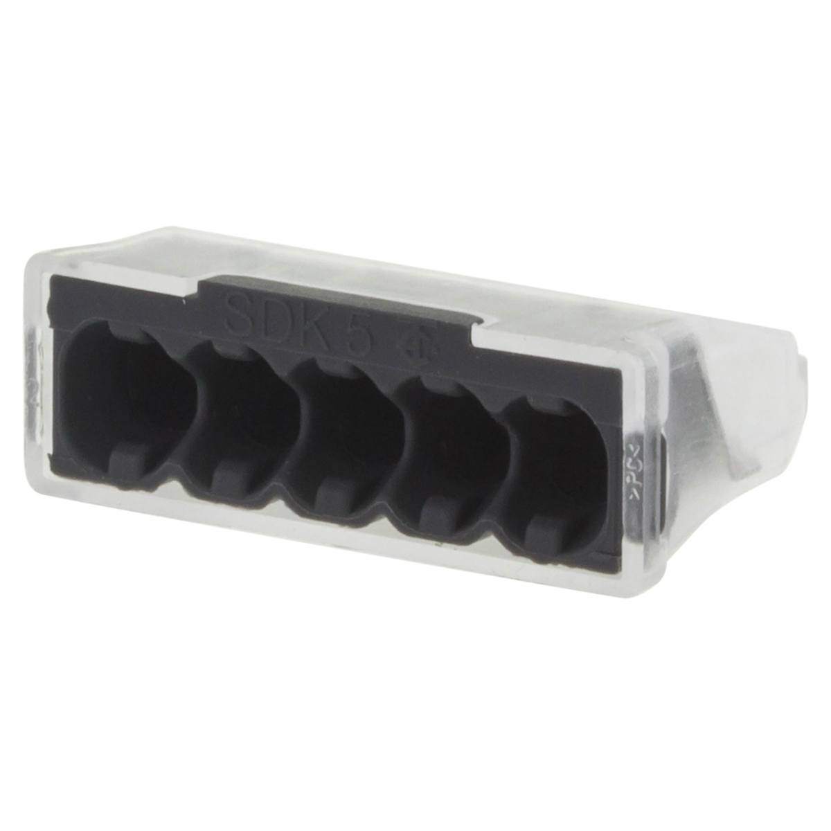 Lasklem 5-polig 1.0-2.5 mm² 10 stuks Lasklem 5-polig 1.0-2.5 mm² 10 stuks