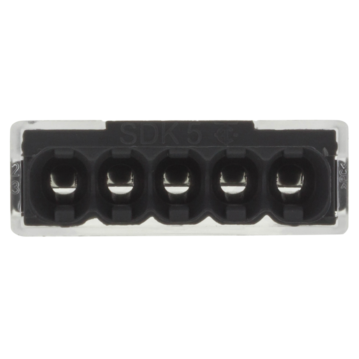 Lasklem 5-polig 1.0-2.5 mm² 10st. Lasklem 5-polig 1.0-2.5 mm² 10st.