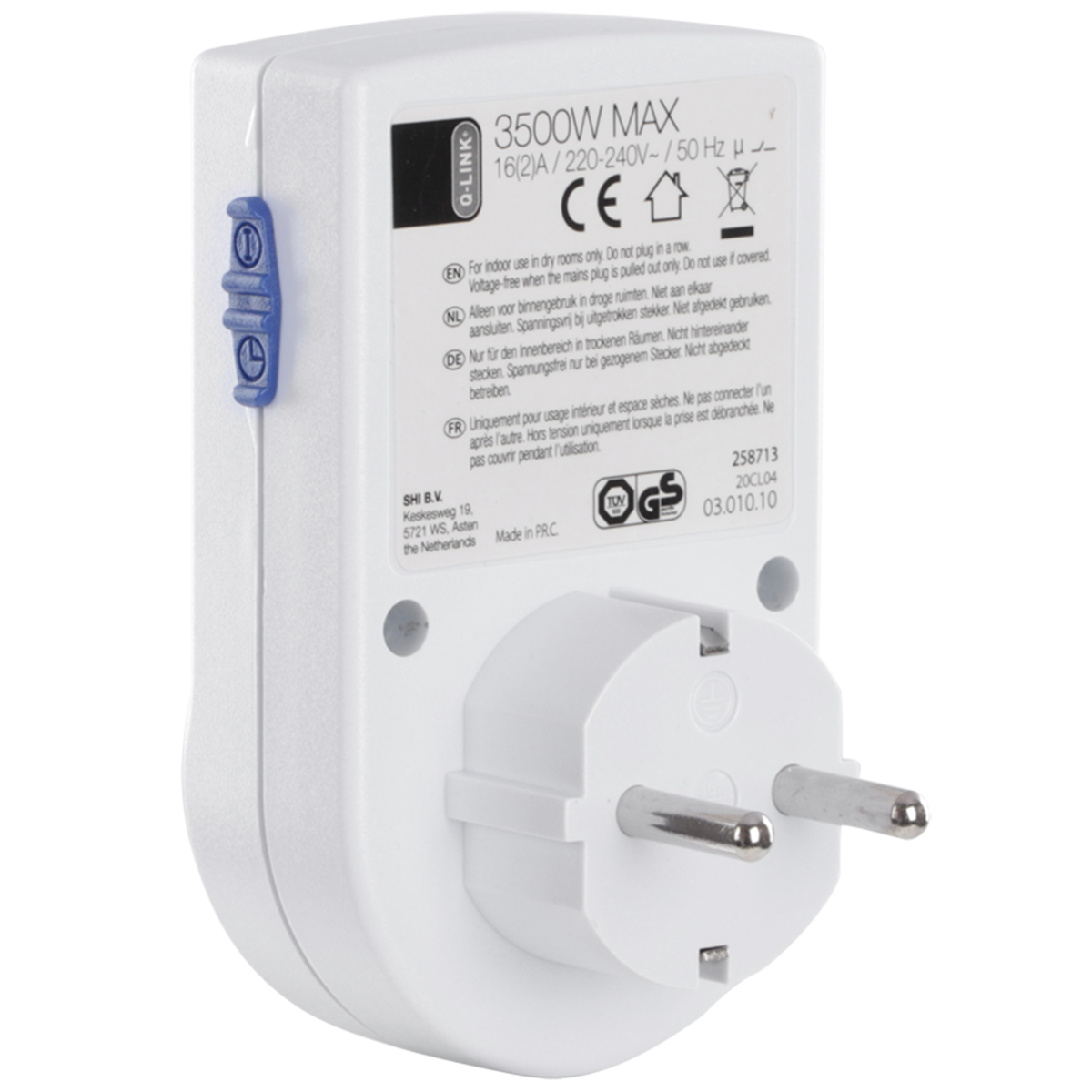 Tijdklok mini vaste ruiter PM NL Tijdklok mini vaste ruiter PM NL