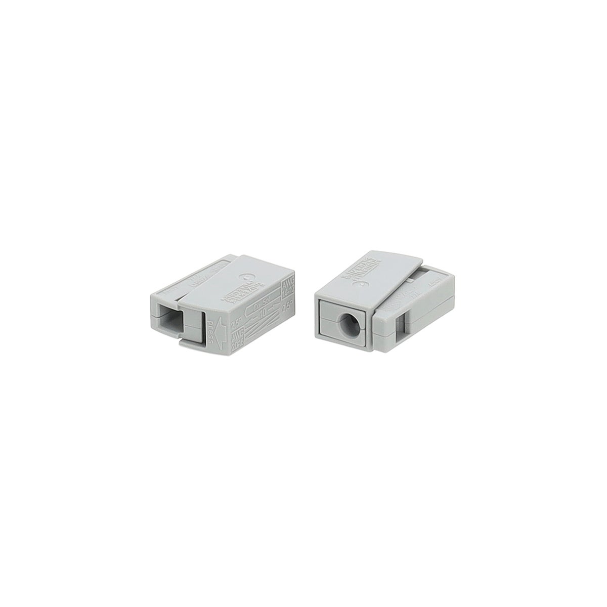 Verbindingsklem 1 x 2,5 mm 10 stuks Wago Verbindingsklem 1 x 2,5 mm 10 stuks Wago