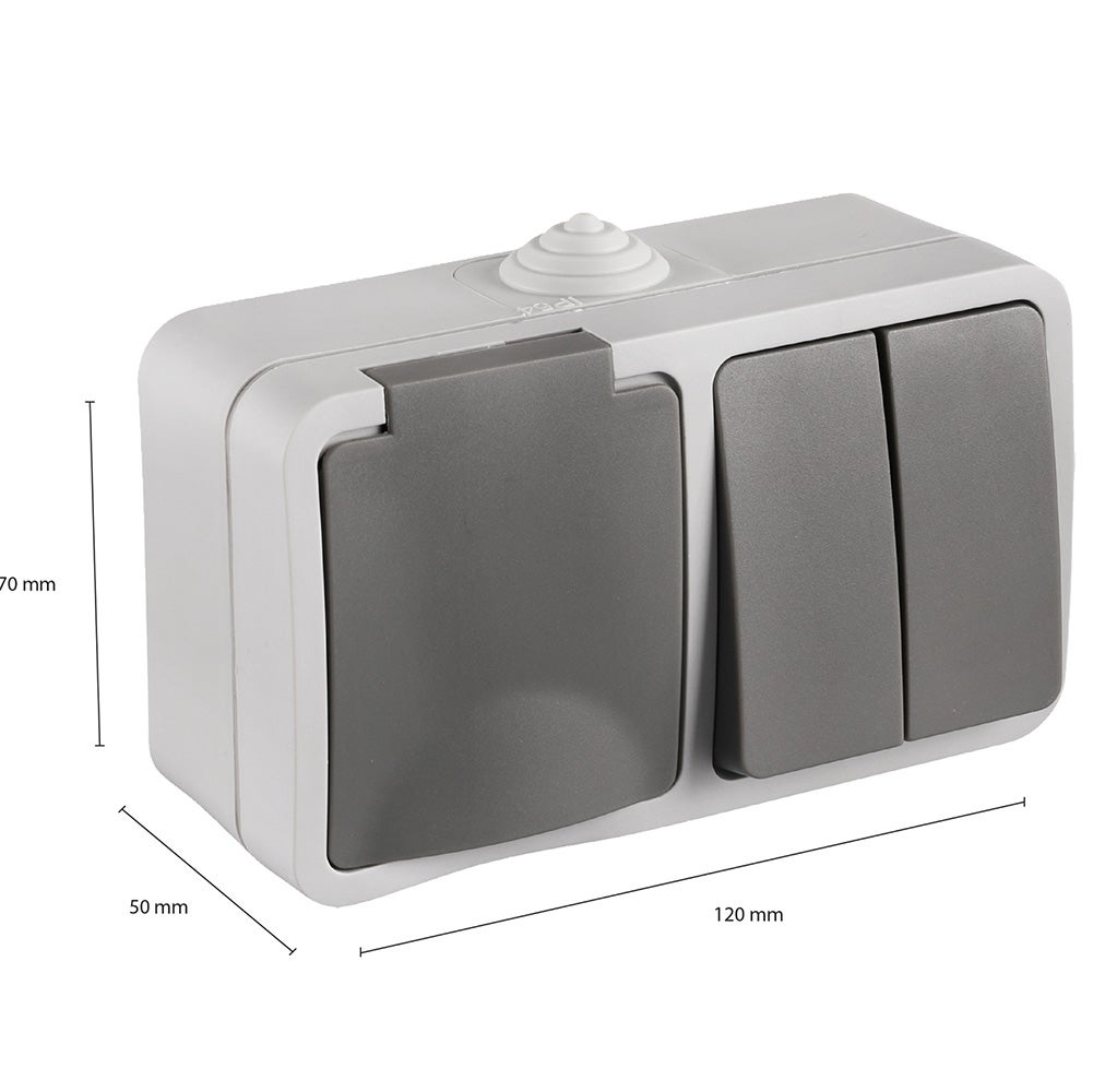 Combinatie serie RA IP54 opbouw QL Combinatie serie RA IP54 opbouw QL