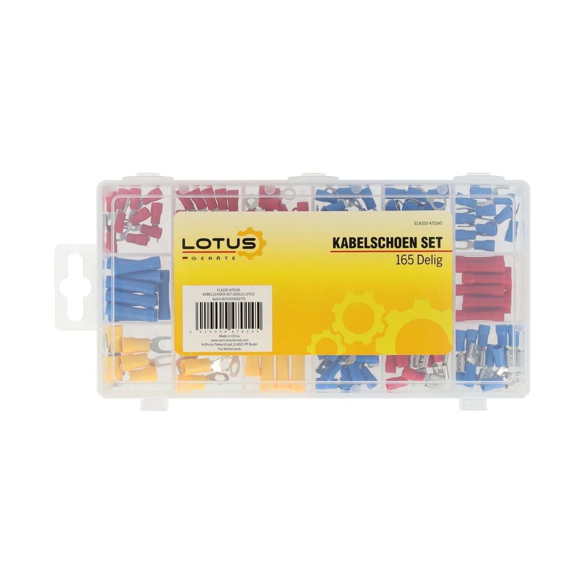 Kabelschoen set 165-delig Lotus Kabelschoen set 165-delig Lotus