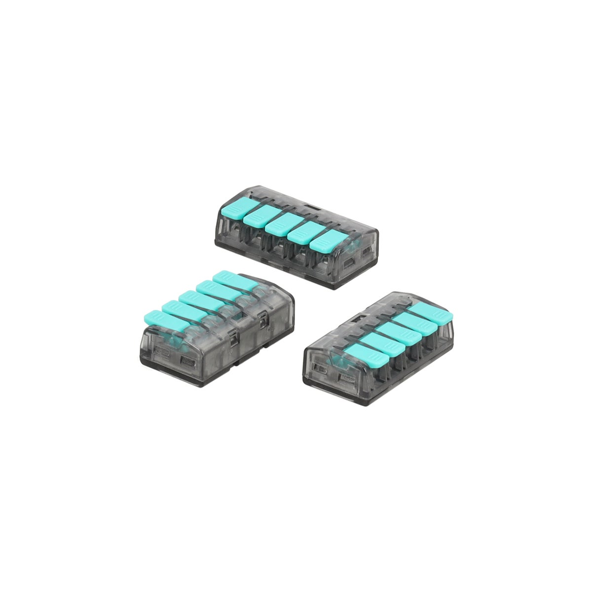 Steekklem hendel blauw 5 x 0.5 x 4 mm 10 stuks Steekklem hendel blauw 5 x 0.5 x 4 mm 10 stuks
