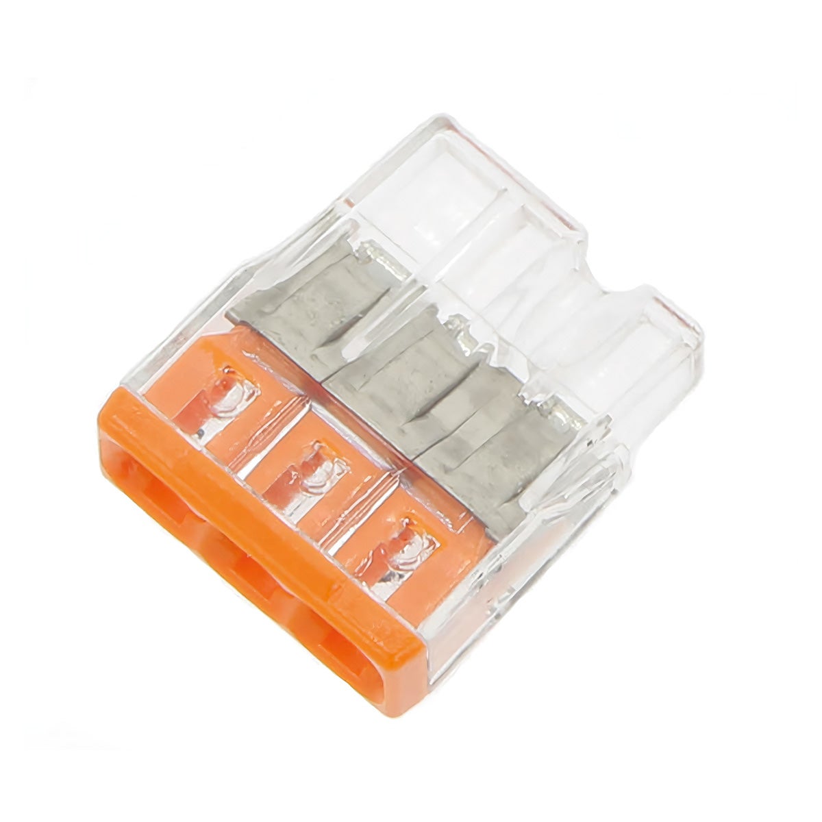 Steekklem 3 x 0,5-2,5 mm 10 stuks Wago Steekklem 3 x 0,5-2,5 mm 10 stuks Wago